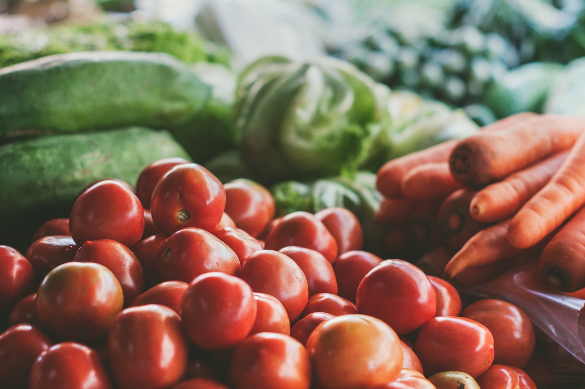 vegetais e frutas